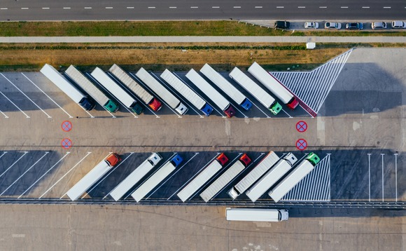 logistics-truck-aerial logistics-truck-aerial