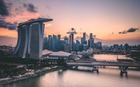 singapore-harbor-cityscape-sunset
